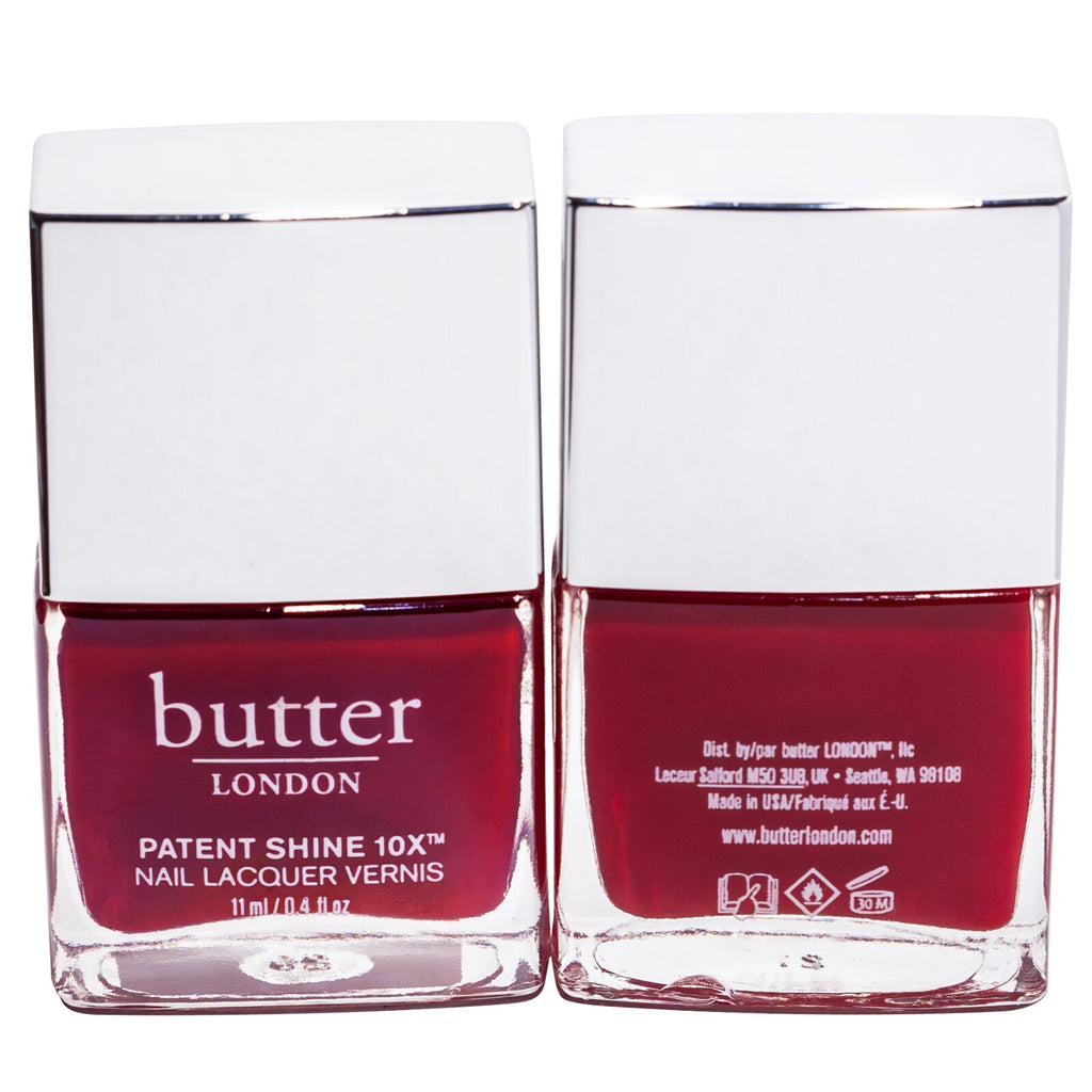 Nail Polish - 10X Patent Shine Her Majesty's Red - 0.4 fl oz 2 Pack