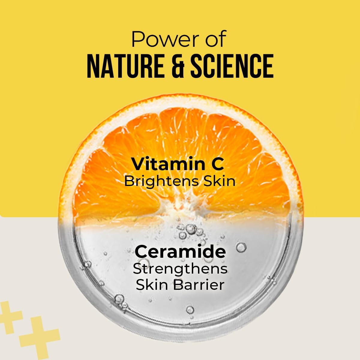 Vitamin C Sunscreen SPF 50 with Ceramide - UVA UVB Protection 1.76oz