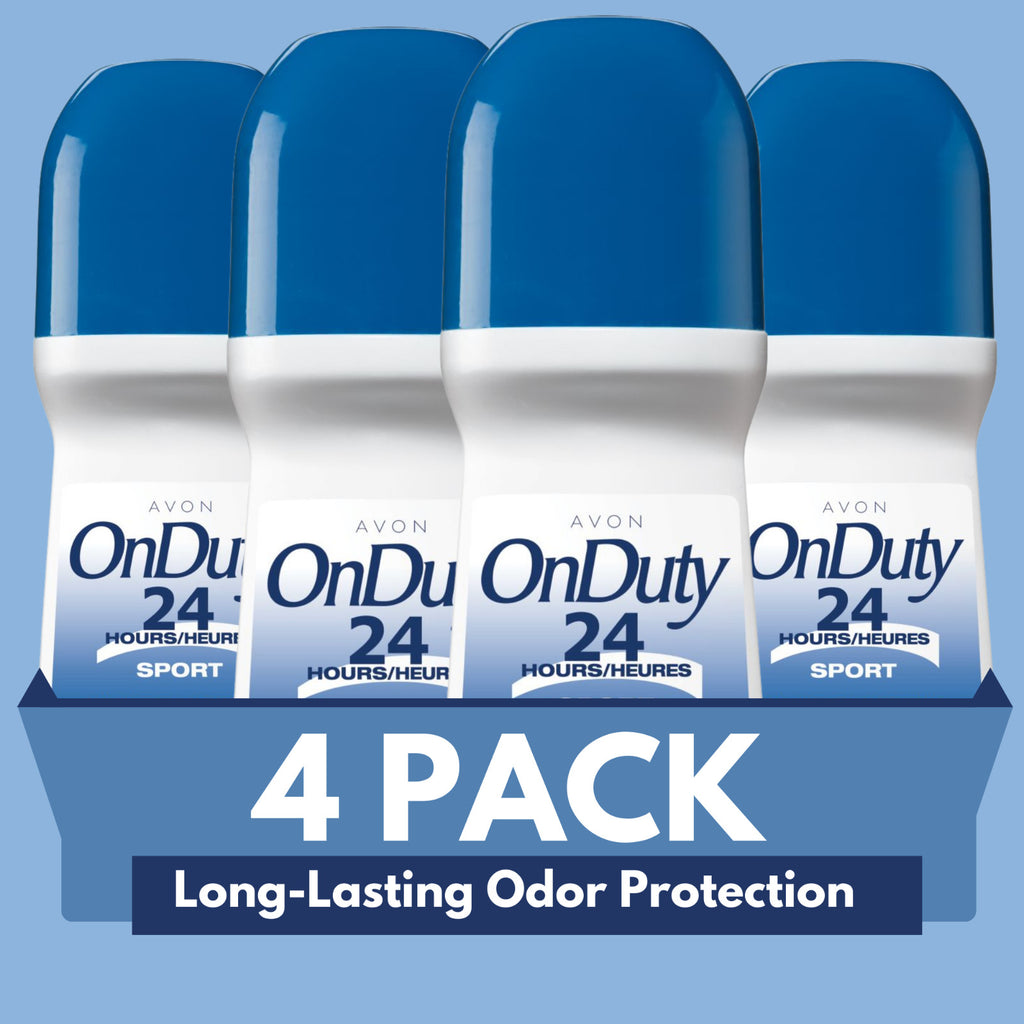 Sport Roll-On Antiperspirant Deodorant 24-Hour Freshness - 2.6 fl oz, 4 Pack