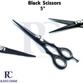 Hair Cutting Scissors Barber Salon Shear for Men and Women - 5 Inches