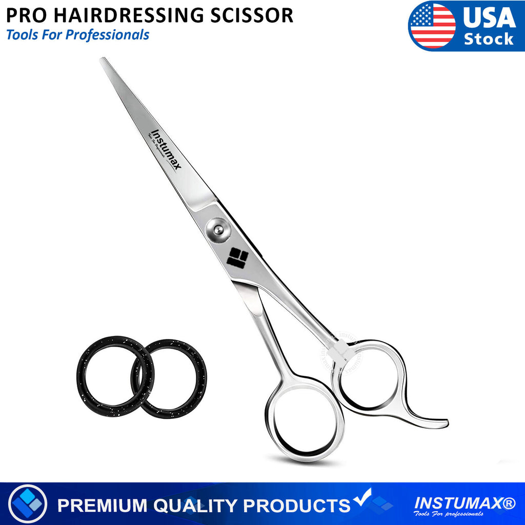 6-Inch Professional Barber Hair Cutting Scissors - German Steel