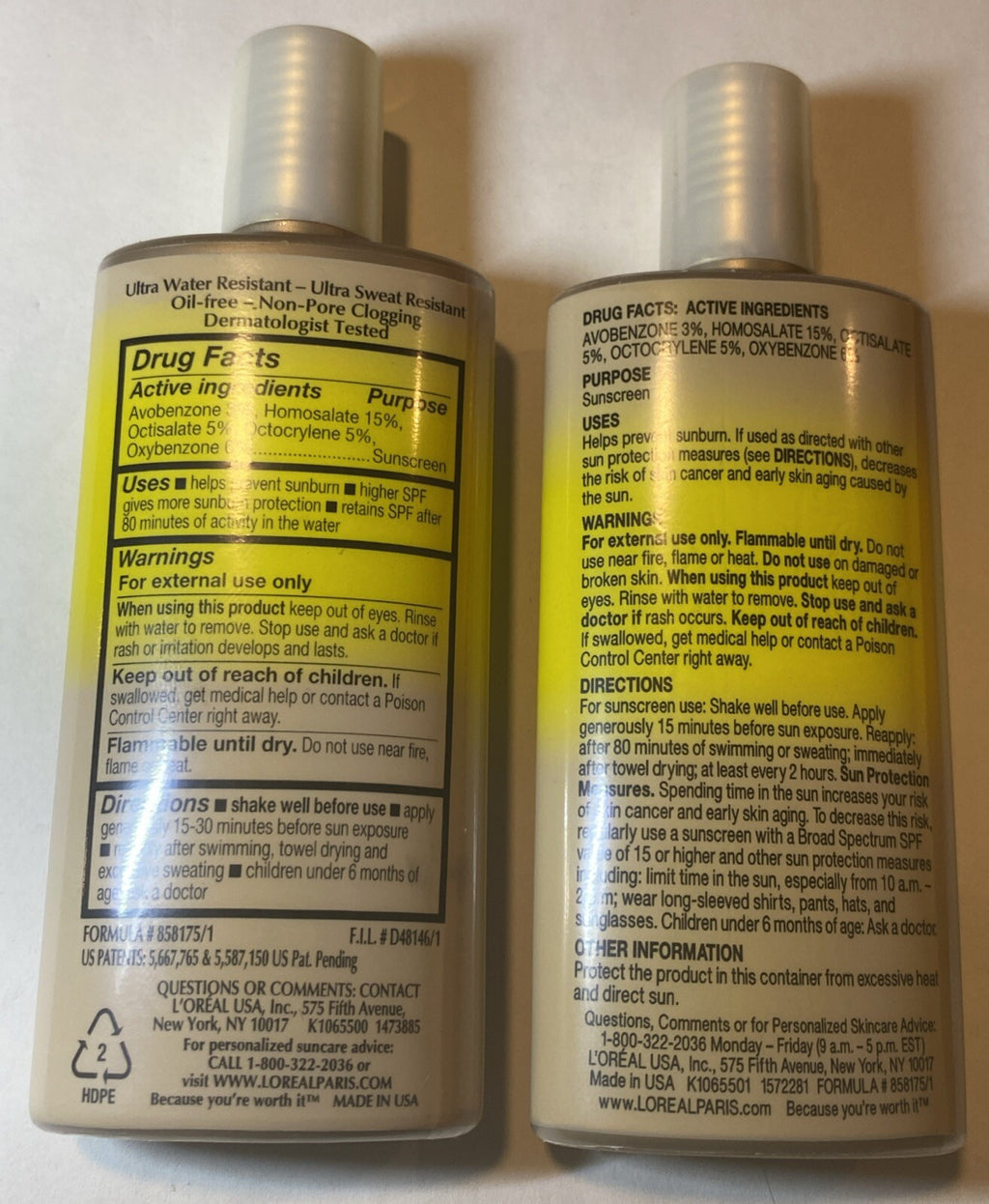SPF 50+ Sunscreen Lotion - L'Oréal Sublime Sun Advanced 2 Pack