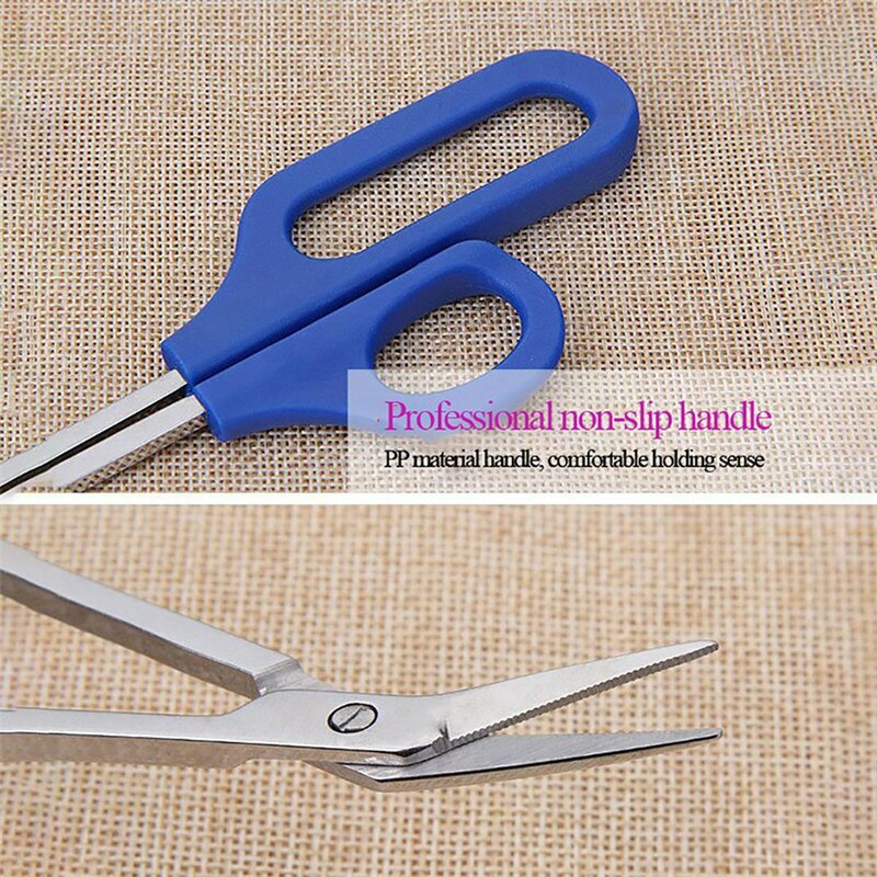 2-Pack Ergonomic Long Handle Toenail Scissors for Seniors & Grooming