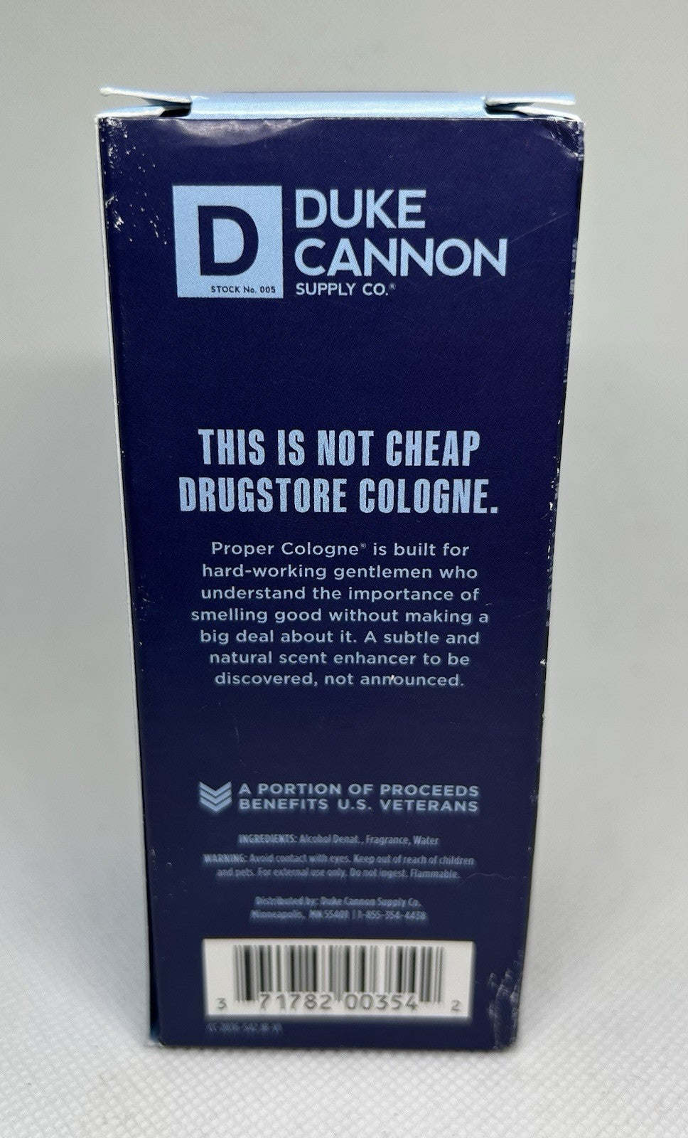 Duke Cannon Proper Cologne Huron Fresh Water Neroli 1.7 fl oz - Men's Fragrance