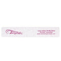 Nail File Set - Big Zebra Pink 100 Grit - 5 Pack for Nail Art & Manicure