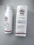 EltaMD Clear Sunscreen SPF 46 - Broad Spectrum Sun Protection, Exp 1/28