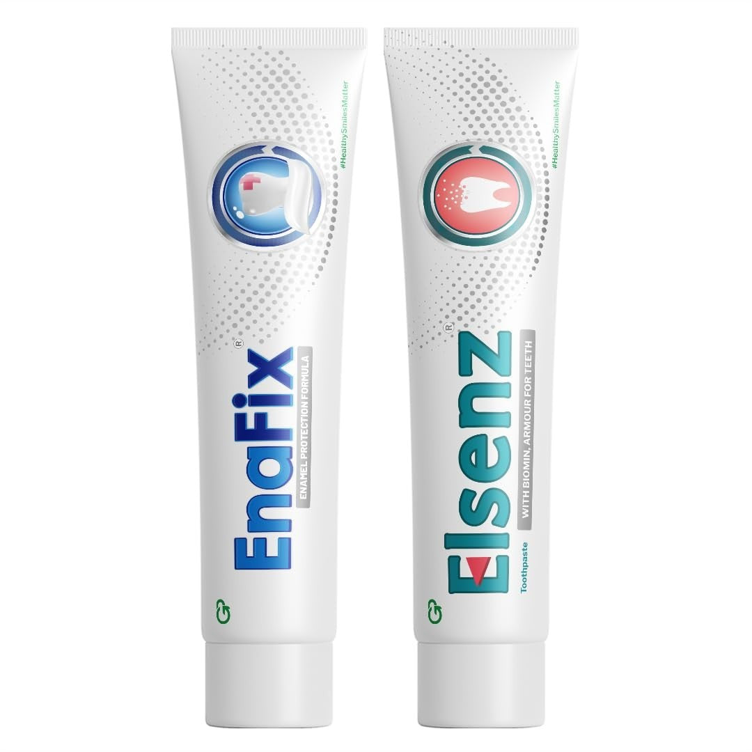 Elsenz Anti-Cavity Toothpaste Combo 70g - Fluoride-Free Dental Care for All Ages