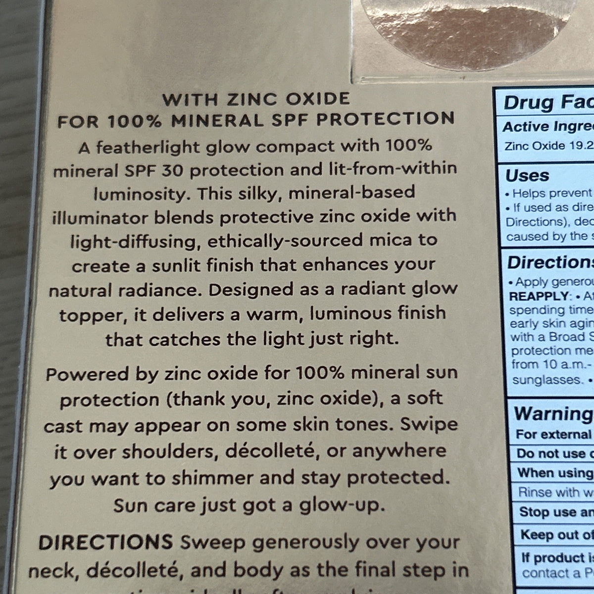 Sun Veil SPF 30 Illuminating Sunscreen by Kopari - Broad Spectrum, Exp 2028