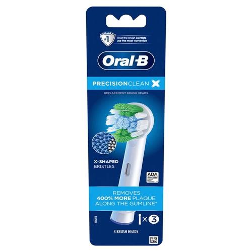 Oral-B Precision Clean Replacement Brush Heads - 3 Pack for Electric Toothbrush