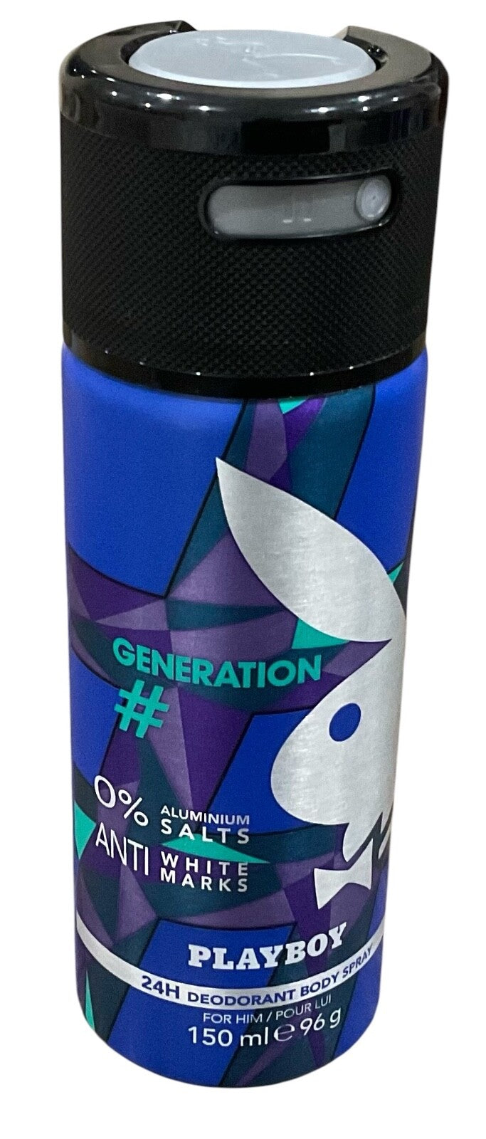Playboy Generation 24hr Deodorant Body Spray 150ml 6 Pack