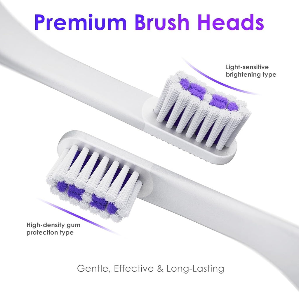 USB-C Rechargeable Electric Toothbrush with Travel Case Waterproof Design