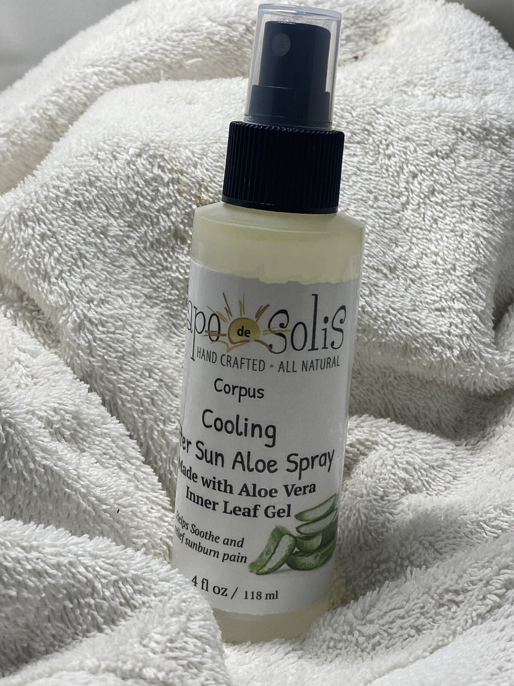 After Sun Hydrating Aloe Spray with Lavender & Herbal Tea - Soothing Skin Care