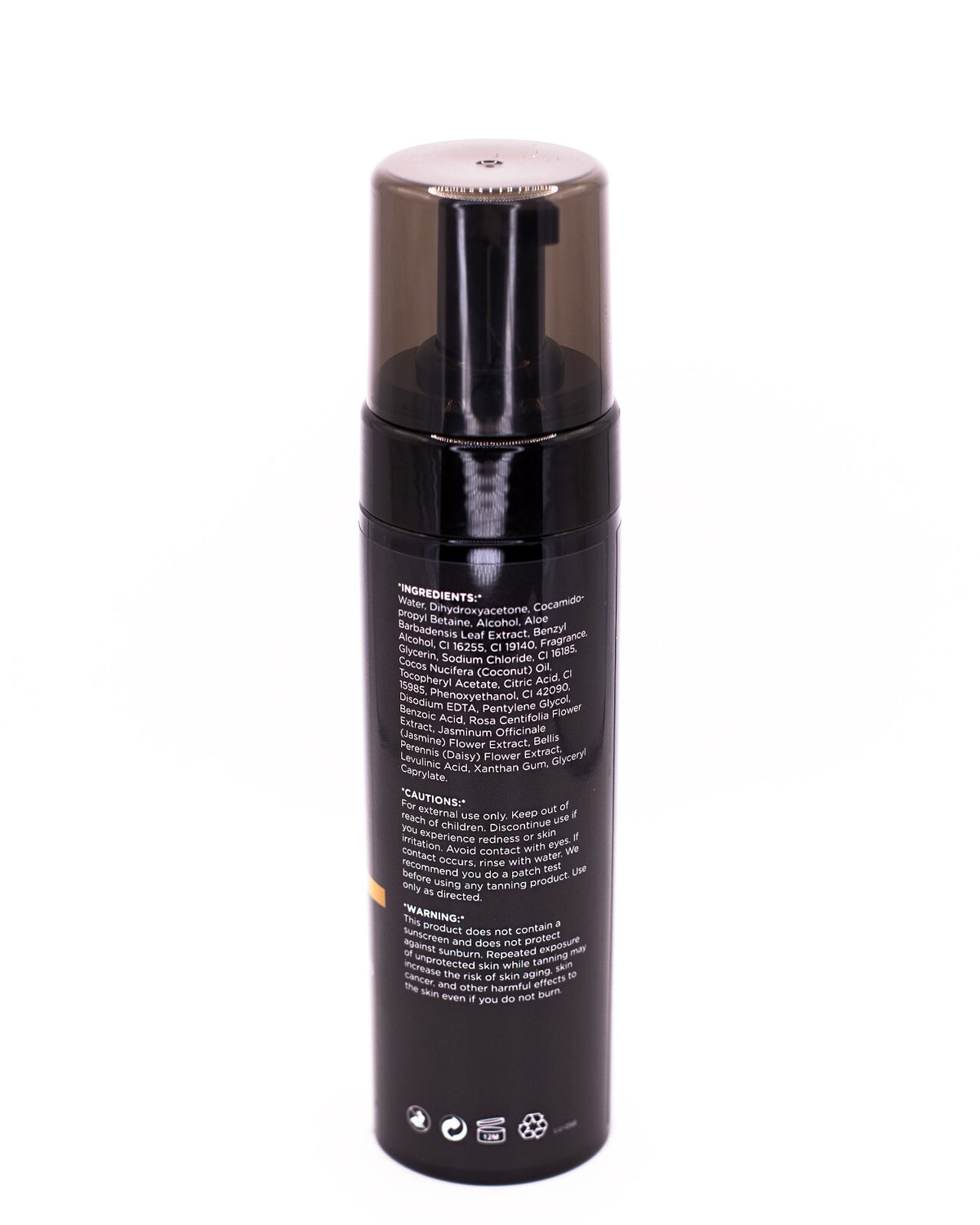 Self Tanning Mousse with Aloe Vera - Natural Dark Bronze, 6.76 Fl Oz