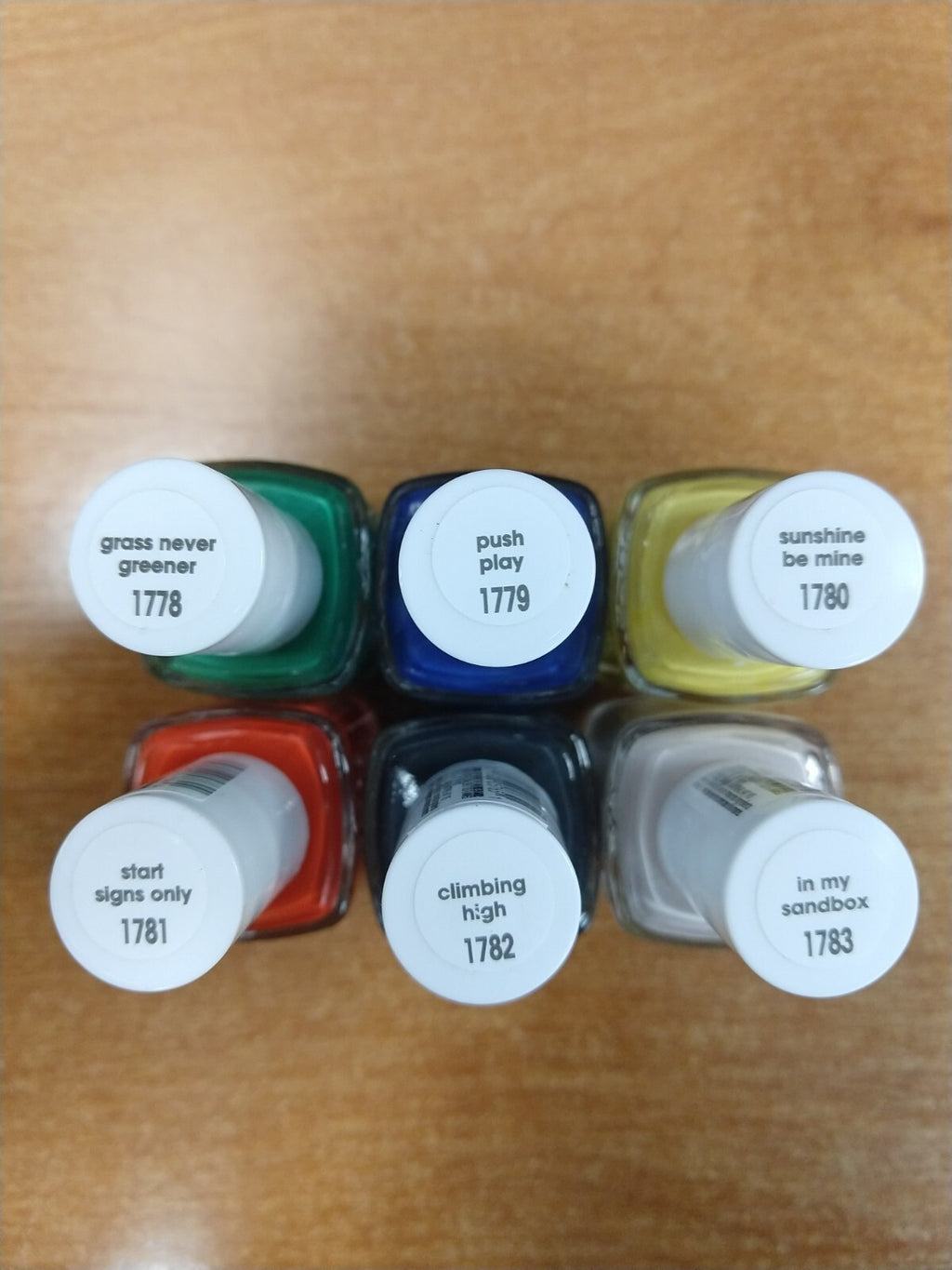 6-Piece Summer Nail Polish Set - Bright Colors for Pedicure & Manicure