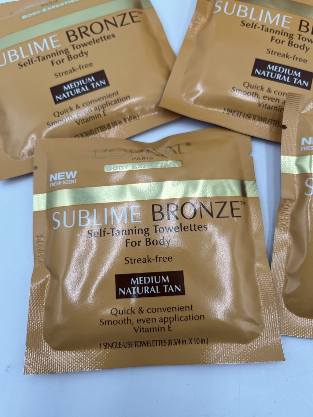 Self-Tanning Towelettes Medium Tan 11 Count - Natural Bronze Glow
