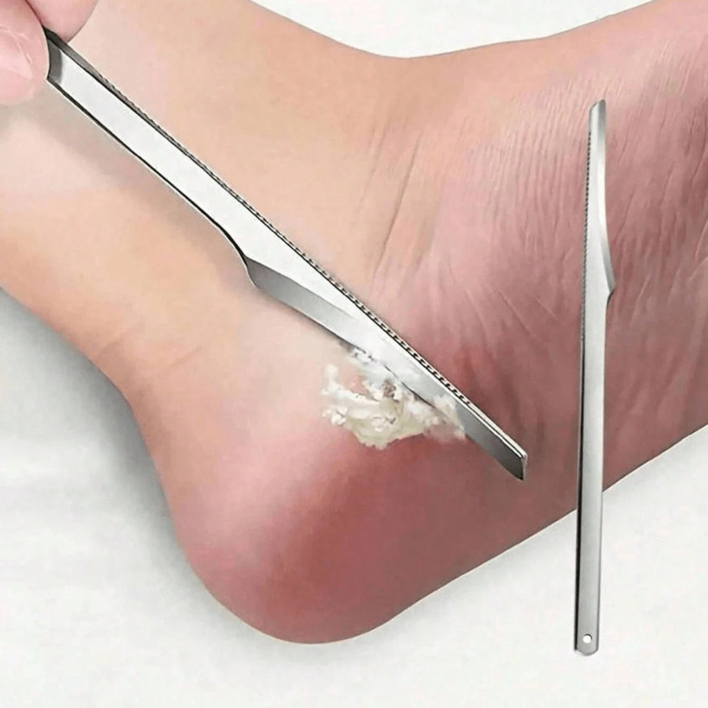 Stainless Steel Foot Scraper Dead Skin & Callus Remover Pedicure Tool