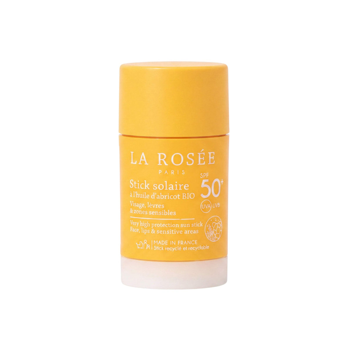 SPF 50+ Sun Stick for Face Lips & Sensitive Areas with Apricot Oil 18g