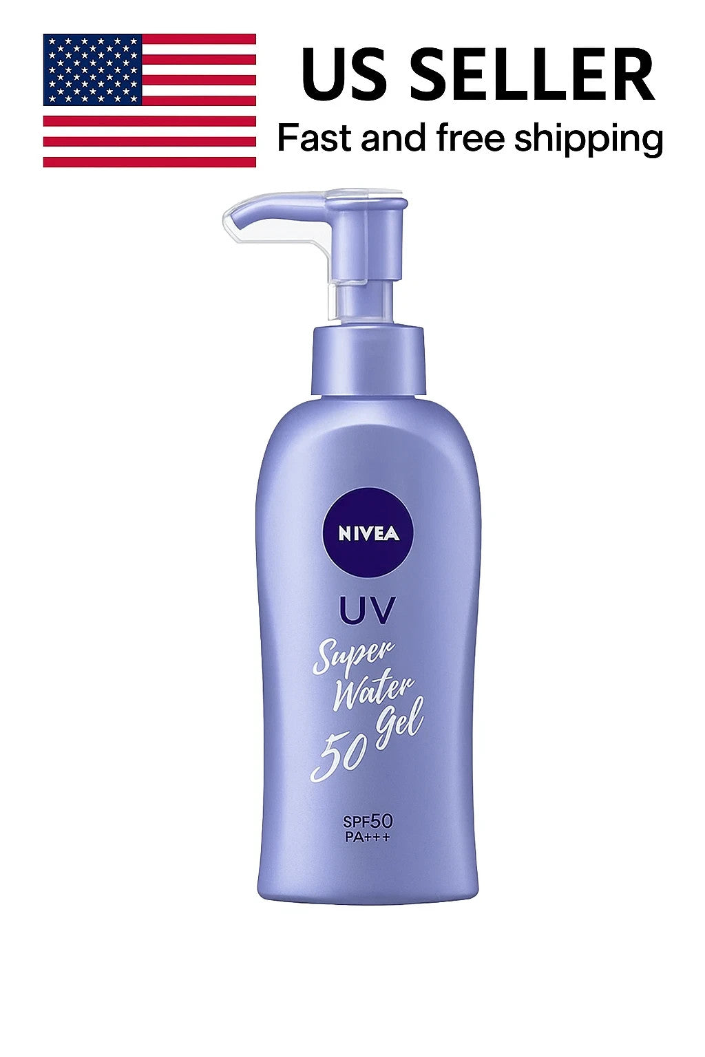 NIVEA UV Super Water Gel Sunscreen SPF50 PA+++ 140g - Water-Light UV Protection