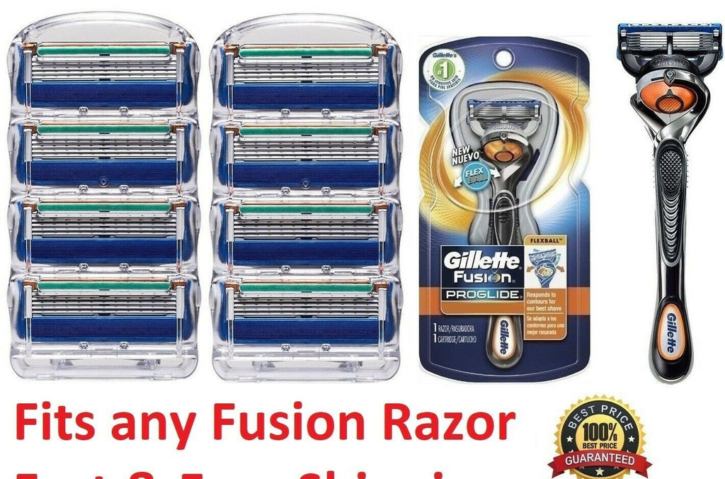 Gillette Fusion ProGlide Razor Blades Refills - FlexBall Handle, 9 Count