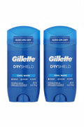 Gillette Cool Wave Men’s Antiperspirant Deodorant Invisible Solid 3.4 oz 2 Pack