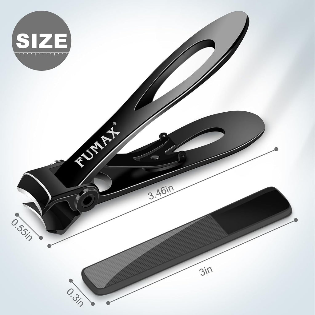 Heavy Duty Large Toenail Clippers for Seniors Thick Nails Ergonomic Handle