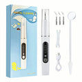 Teeth Plaque Tartar Remover Kit with 5 Speed Modes & Replaceable Heads