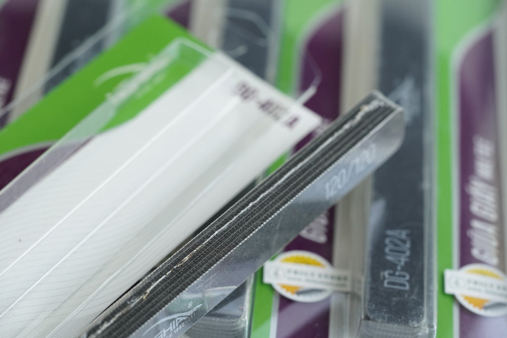 120-Grit Double-Sided Nail Files Set – 60 Count Professional Nail Care Tools
