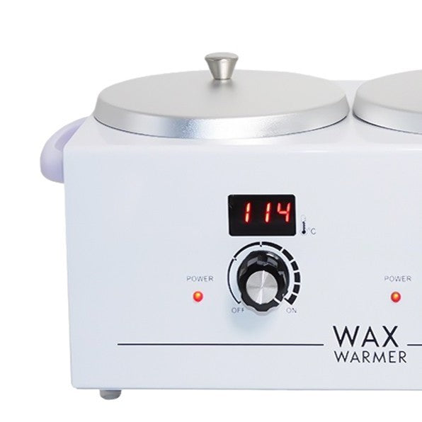 Double Wax Warmer Electric Heater for Facial & Body Hair Removal