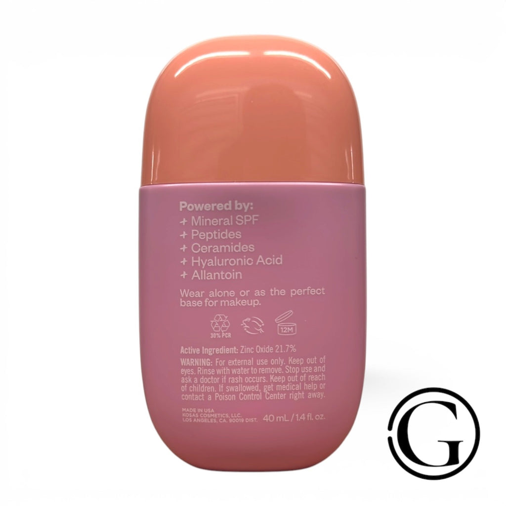 Kosas SPF 40 Sunscreen with Radiant Finish - Lightweight, Hydrating, Broad Spectrum Protection
