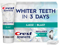 Crest 3D White Brilliance Blast Whitening Fluoride Toothpaste 4.6oz