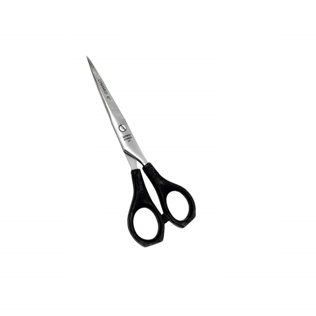 6in Professional Hair Cutting Scissors Barber Shears with Plastic Handle