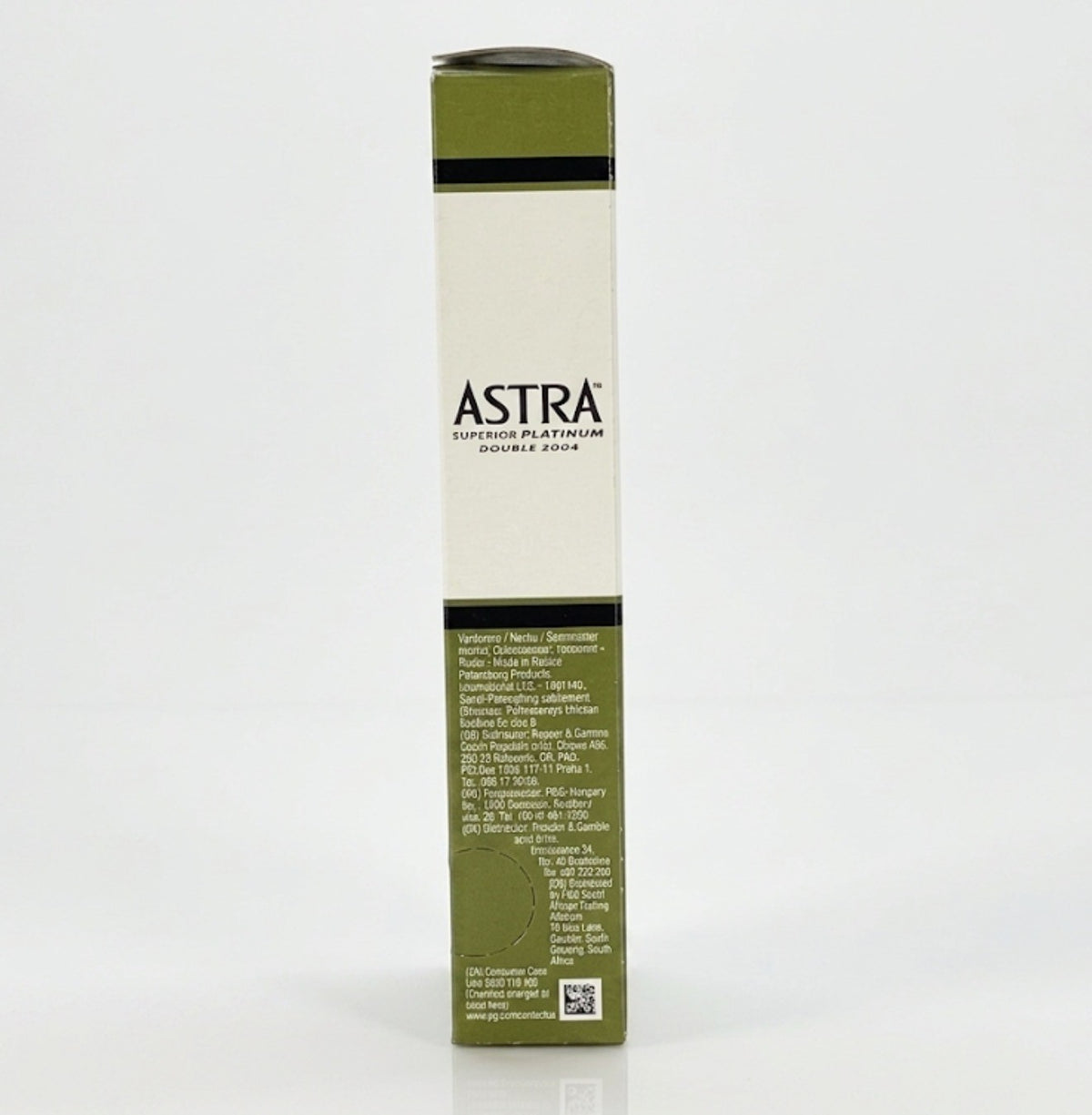 300 Astra Superior Platinum Double Edge Safety Razor Blades - Made in Russia