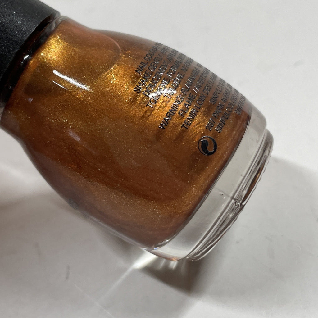 Copper Pot Nail Polish - Sinful Colors Professional Gold Lacquer 1503 - Rare Discontinued