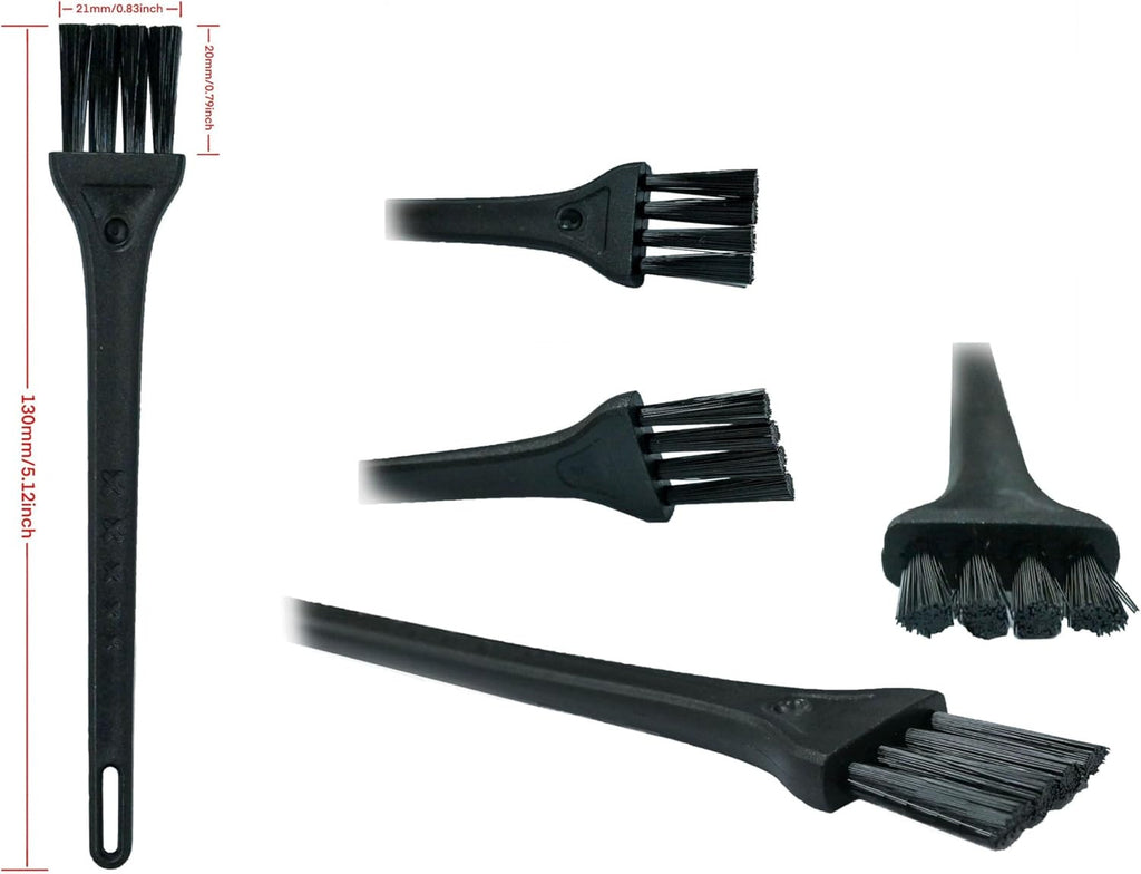 Electric Razor Cleaning Brushes Set - 10 Pcs for All Brands, Replacement Shaver Cleaner