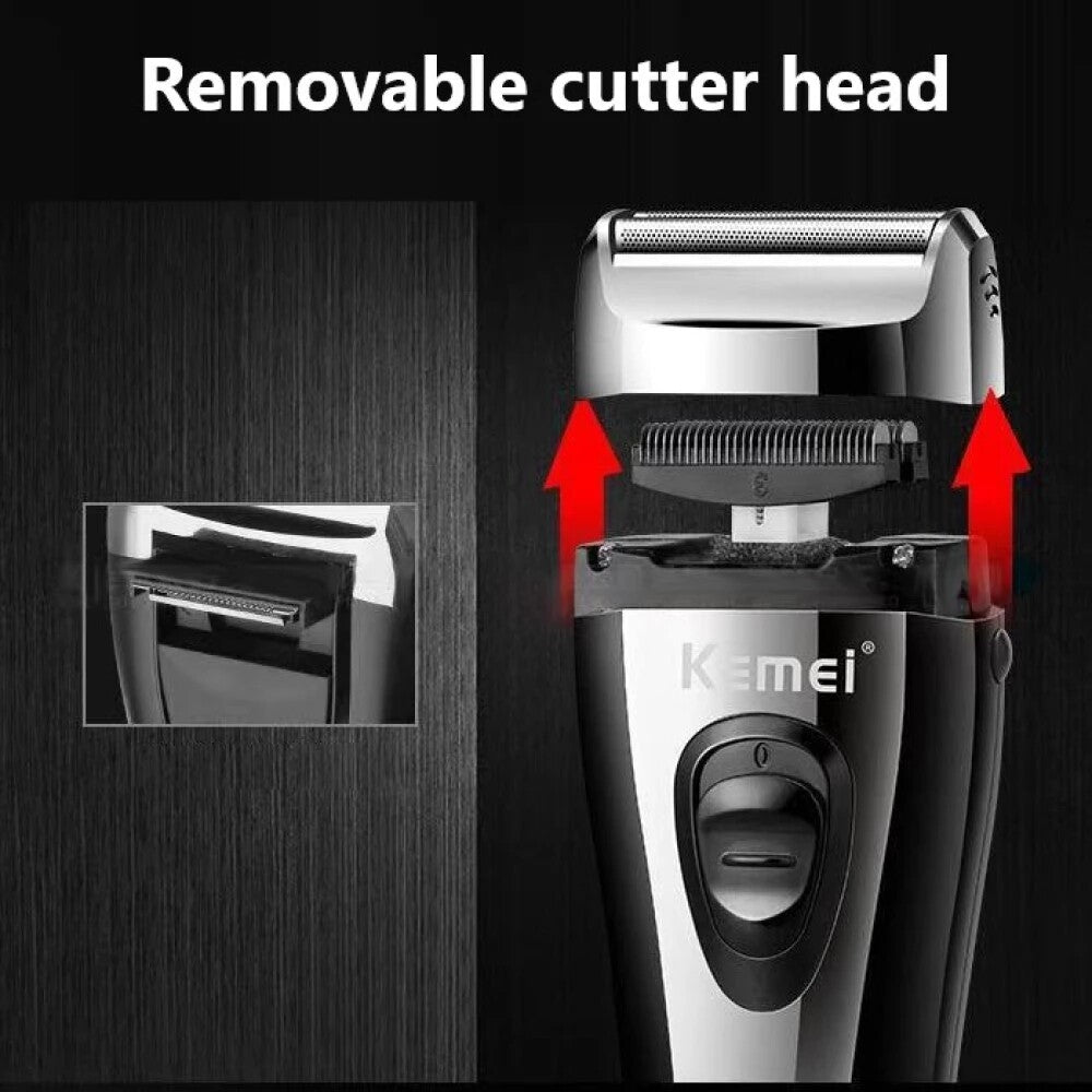 Men's Rechargeable Foil Electric Shaver Trimmer Razor Beard Grooming Machine