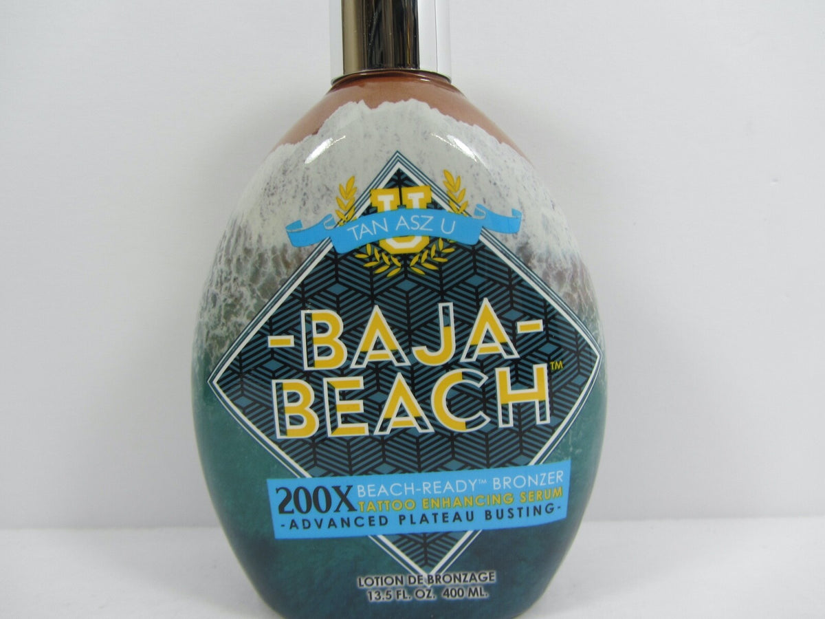 Beach Ready Bronzer Tanning Lotion - 200X Plateau Busting, Hydrating, Toning