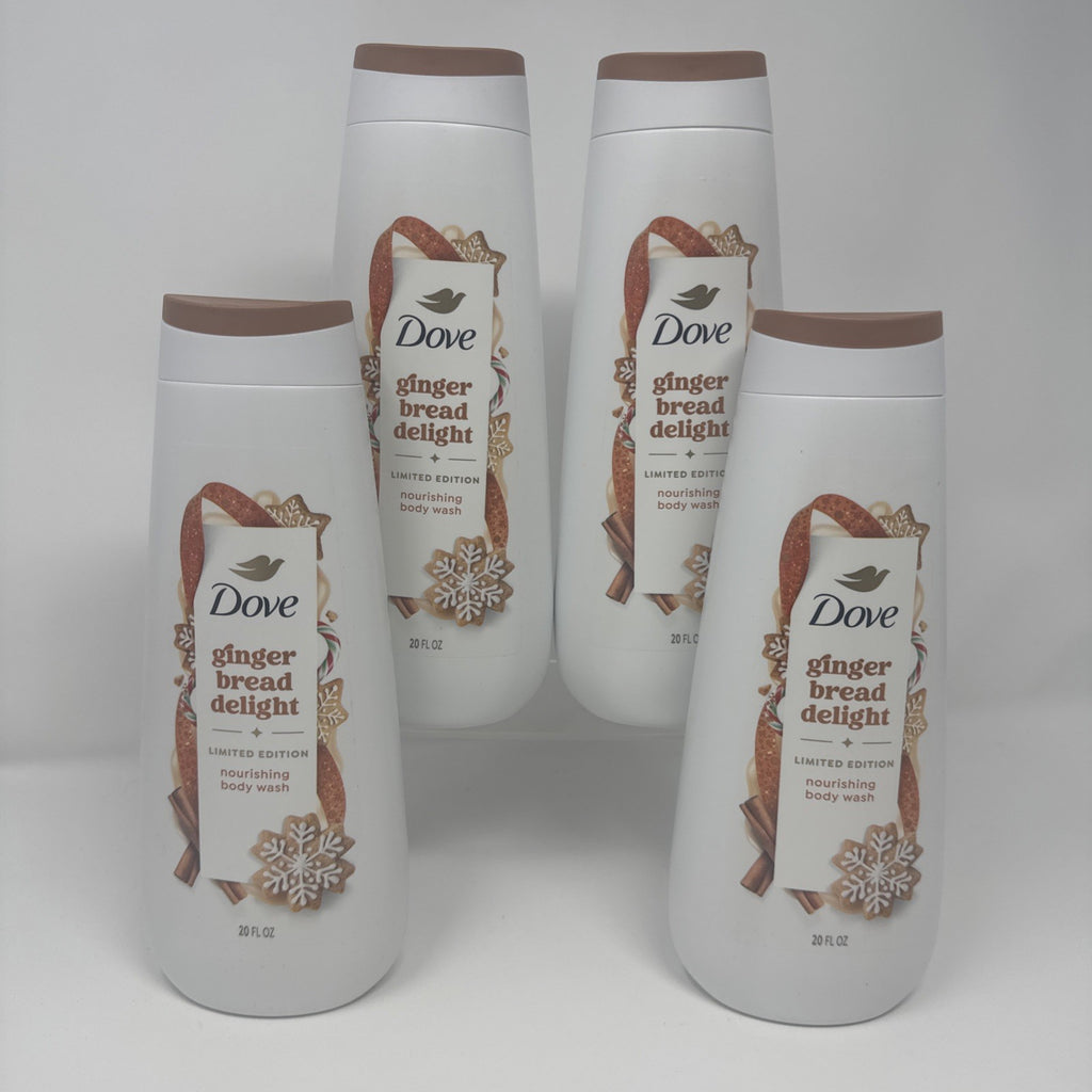 Dove Gingerbread Delight Holiday Body Wash 20 oz - Limited Edition