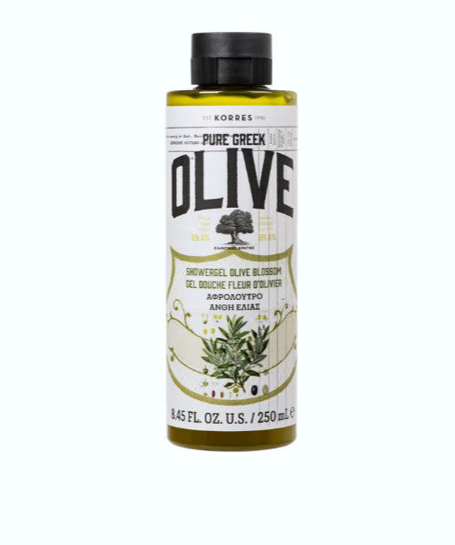 Olive Oil Shower Gel Set - Hydrating Greek Natural Body Wash Trio