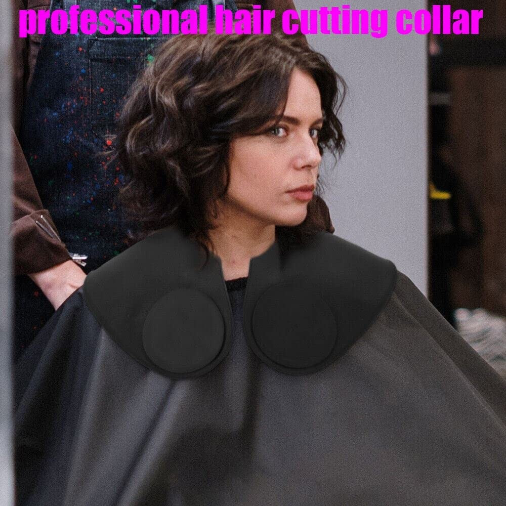 Hair Cutting Guide Collar Silicone Waterproof 21.5x16.5in for Salons & Home