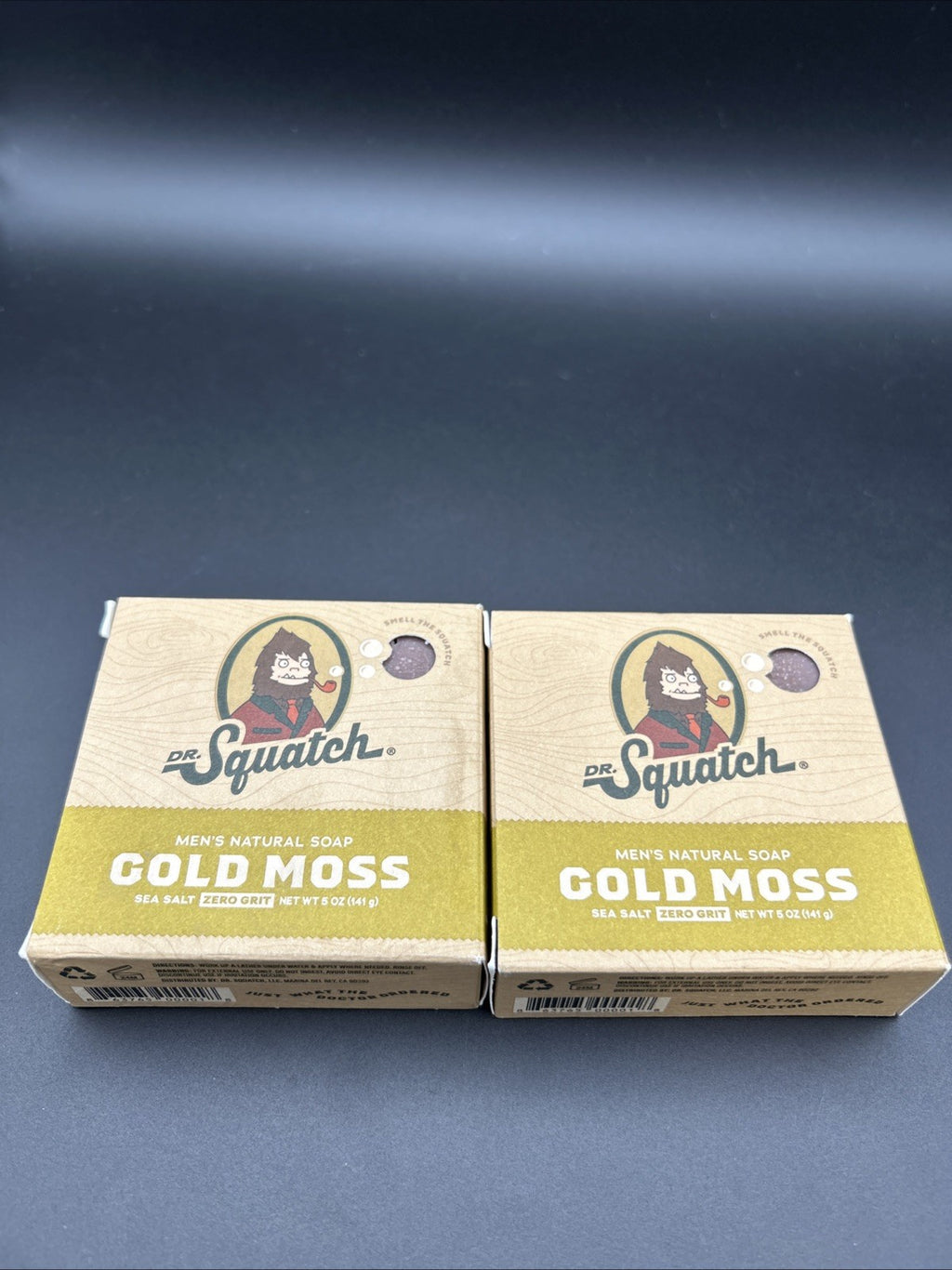 Men's Natural Bar Soap 2-Pack - Gold Moss 5 oz | Moisturizing & Refreshing
