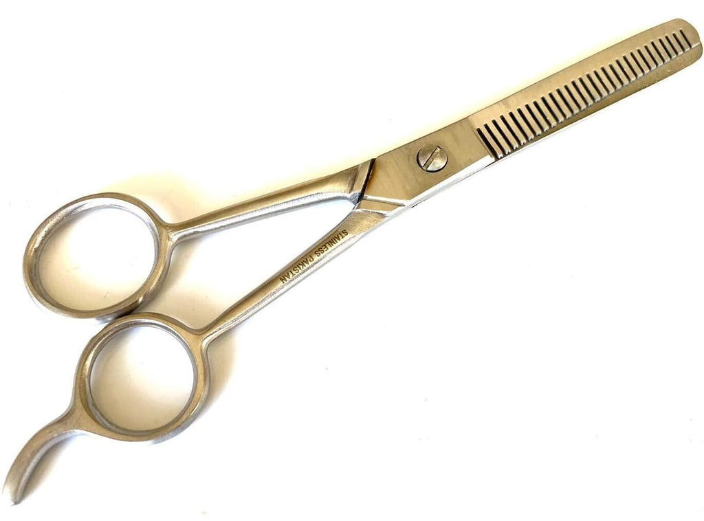 Unisex 6.5 Inch Hair Cutting Thinning Scissors for Barbers and Stylists