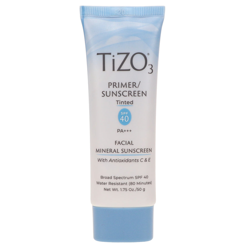 Tinted SPF 40 Mineral Sunscreen Primer for Face - 1.75 oz