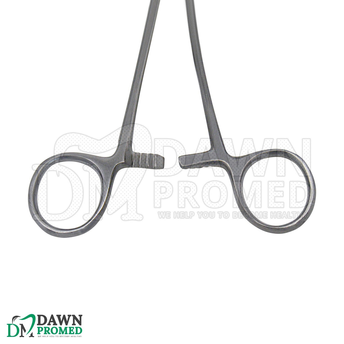 Sponge Forceps 7" Curved Smooth Jaws Hemostat - Medical Grade Stainless Steel