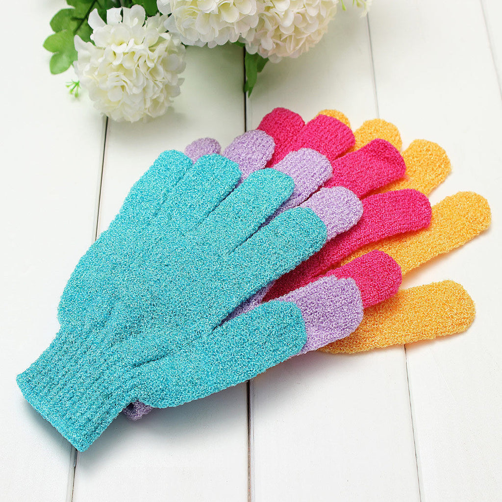 Exfoliating Bath Gloves 6-24 Pack for Shower & Spa Skin Care - Gentle & Durable