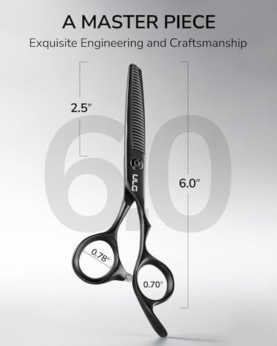 Professional Texturizing Hair Shears - 30 Teeth Stainless Steel Thinning Scissors