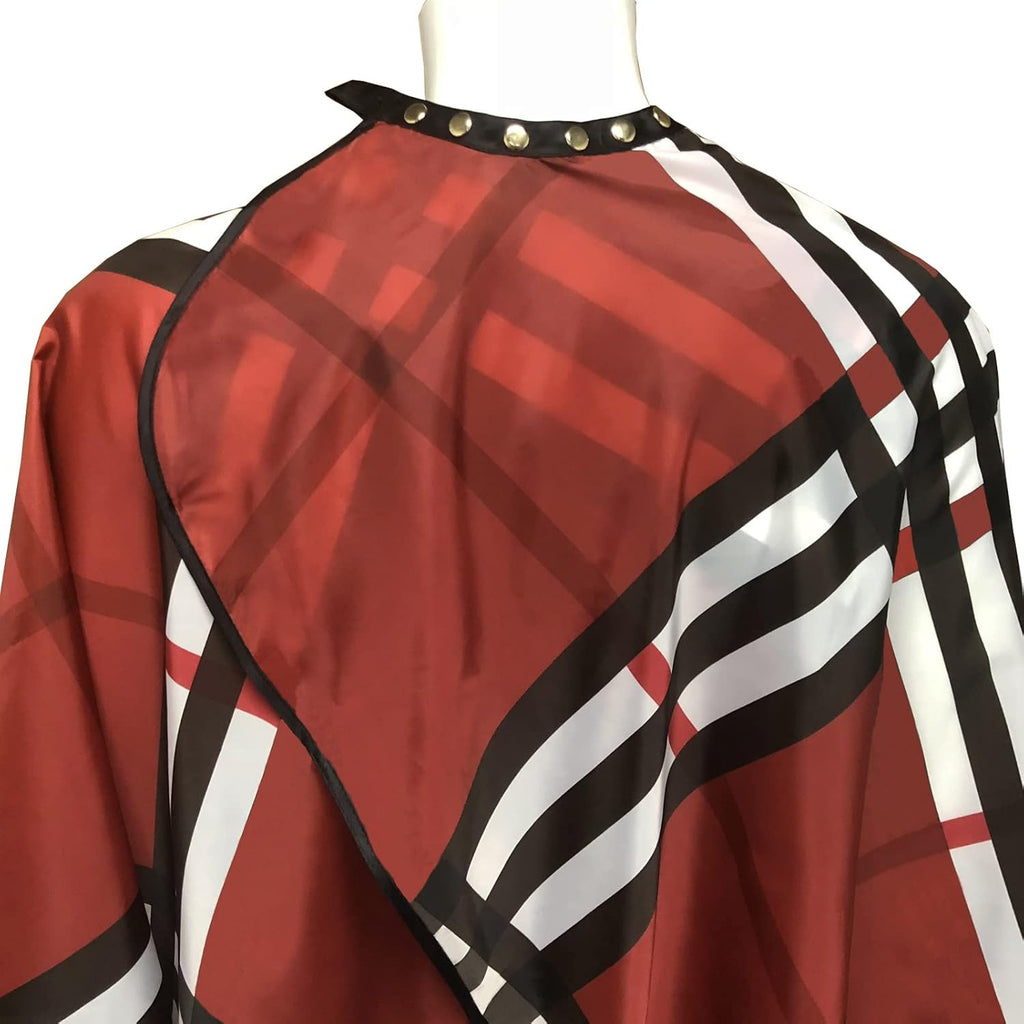 Professional Barber Cape for Hair Cutting & Styling - 63x56 Inches, Waterproof & Adjustable