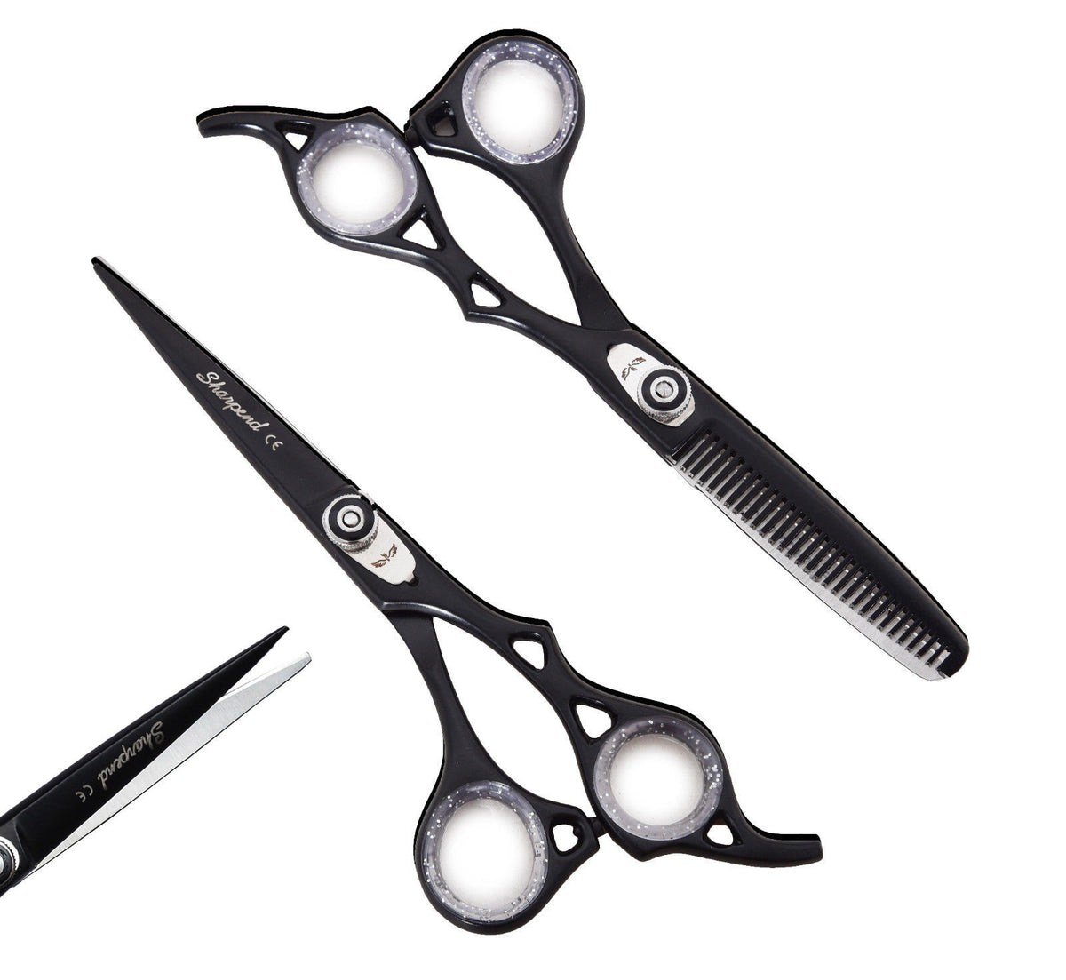 Professional Hairdressing Thinning & Cutting Scissors Set - 6.5 Inch