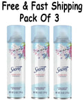 Secret Powder Fresh 24HR Aerosol Antiperspirant Deodorant Spray - 6oz, 3 Cans