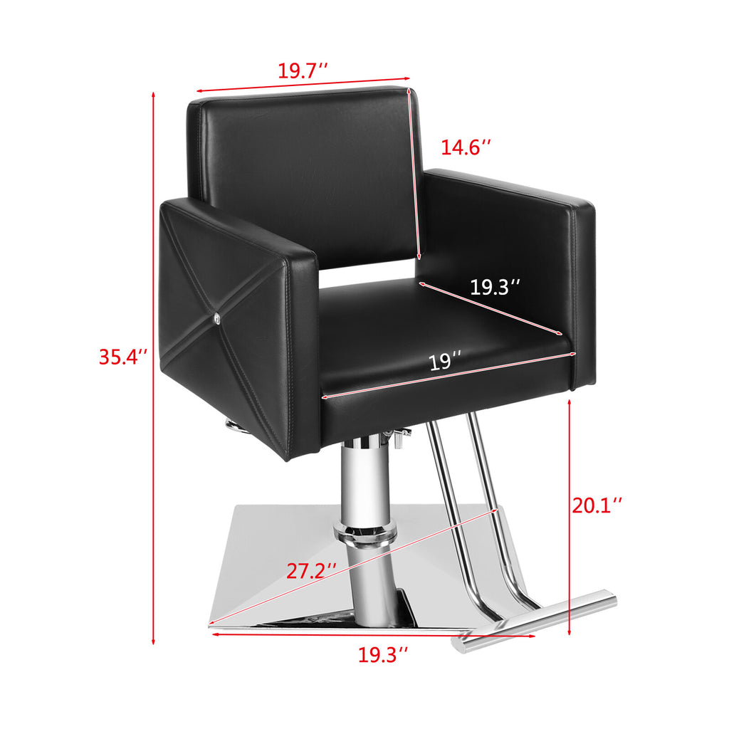 All Purpose Hydraulic Barber Chair for Salon & Hair Styling - Heavy Duty