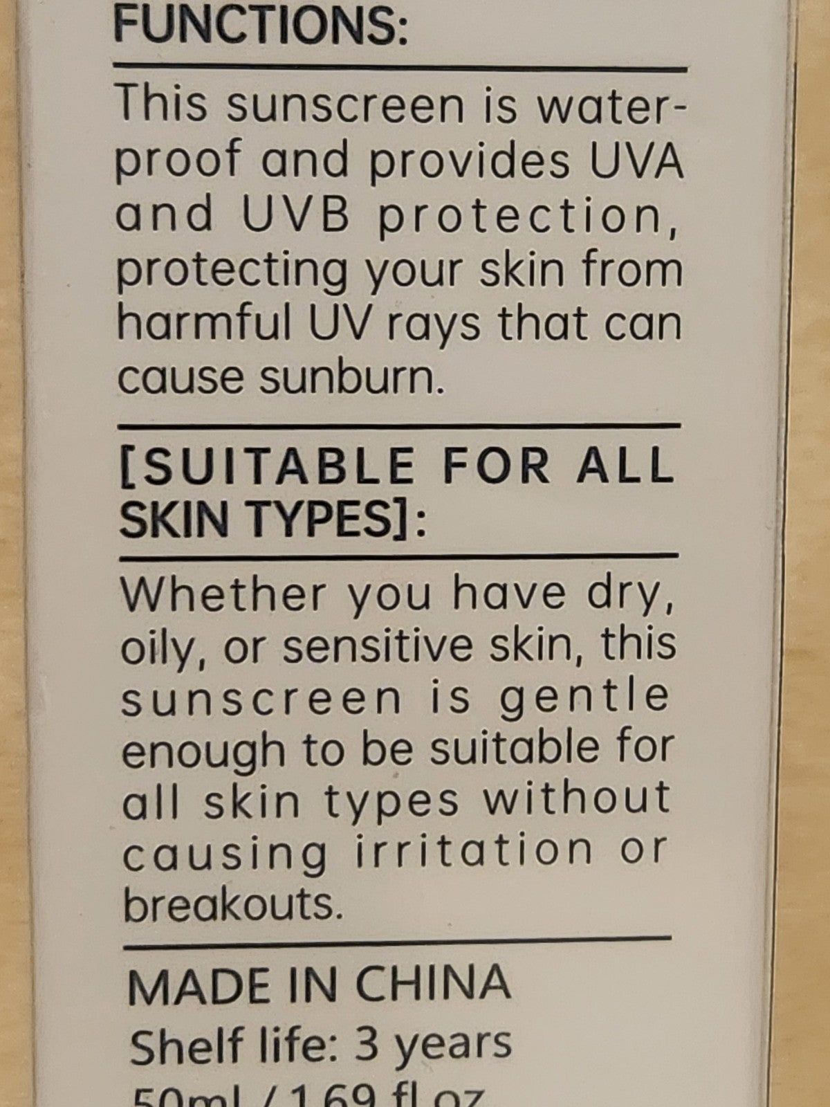 Birch Juice Sunscreen SPF 50 UVA & UVB 2 Pack - 50ml, Fast Shipping